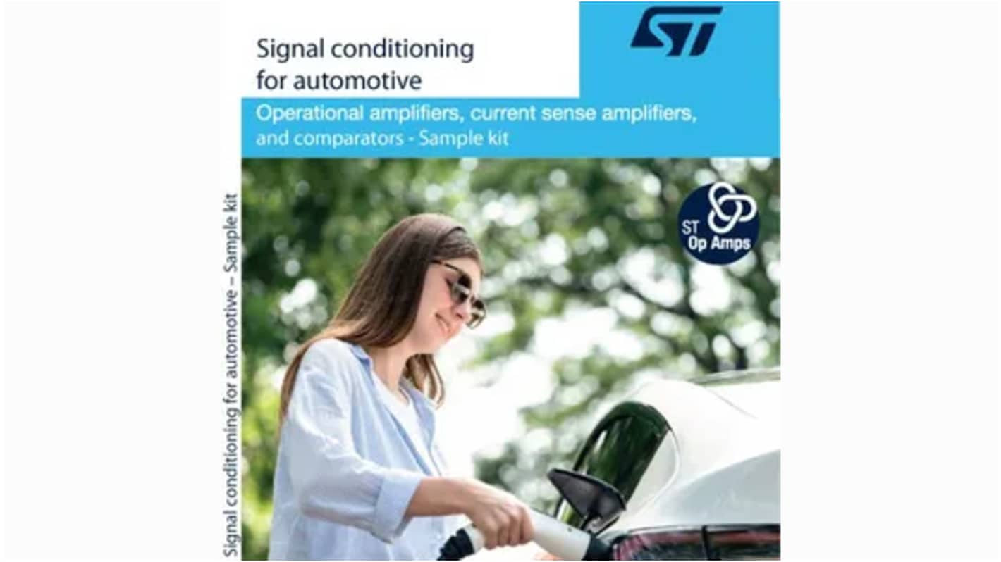 STマイクロ マイクロコントローラ開発ツール, 評価ボード, Signal Conditioning For Automotive Sample Kit, KIT2407AUTOSC
