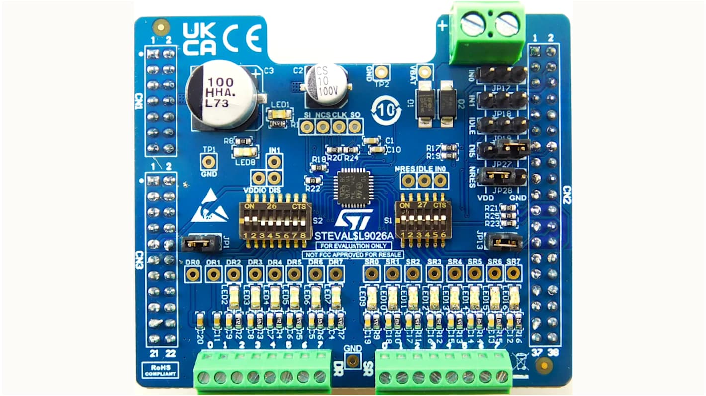 STMicroelectronics 单片机开发板, L9026 Multichannel Driver Evaluation Board