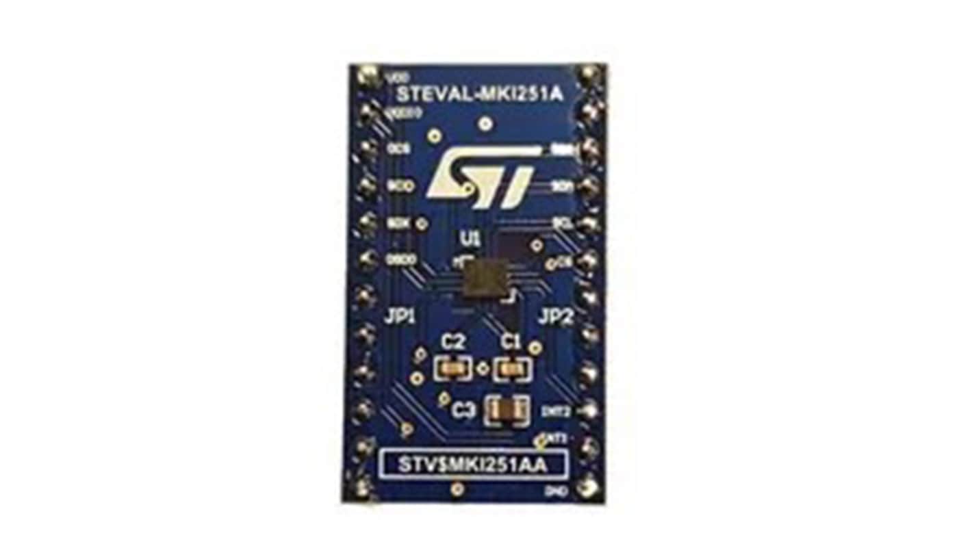 STマイクロ マイクロコントローラ開発ツール, アダプタボード, LSM6DSV320X, アダプタボード, STEVAL-MKI251A