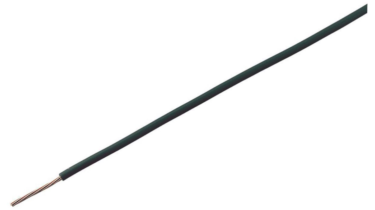 Prysmian 6491B Series Black 1.5 mm² Conduit Cable, 7/0.53 mm, 100m