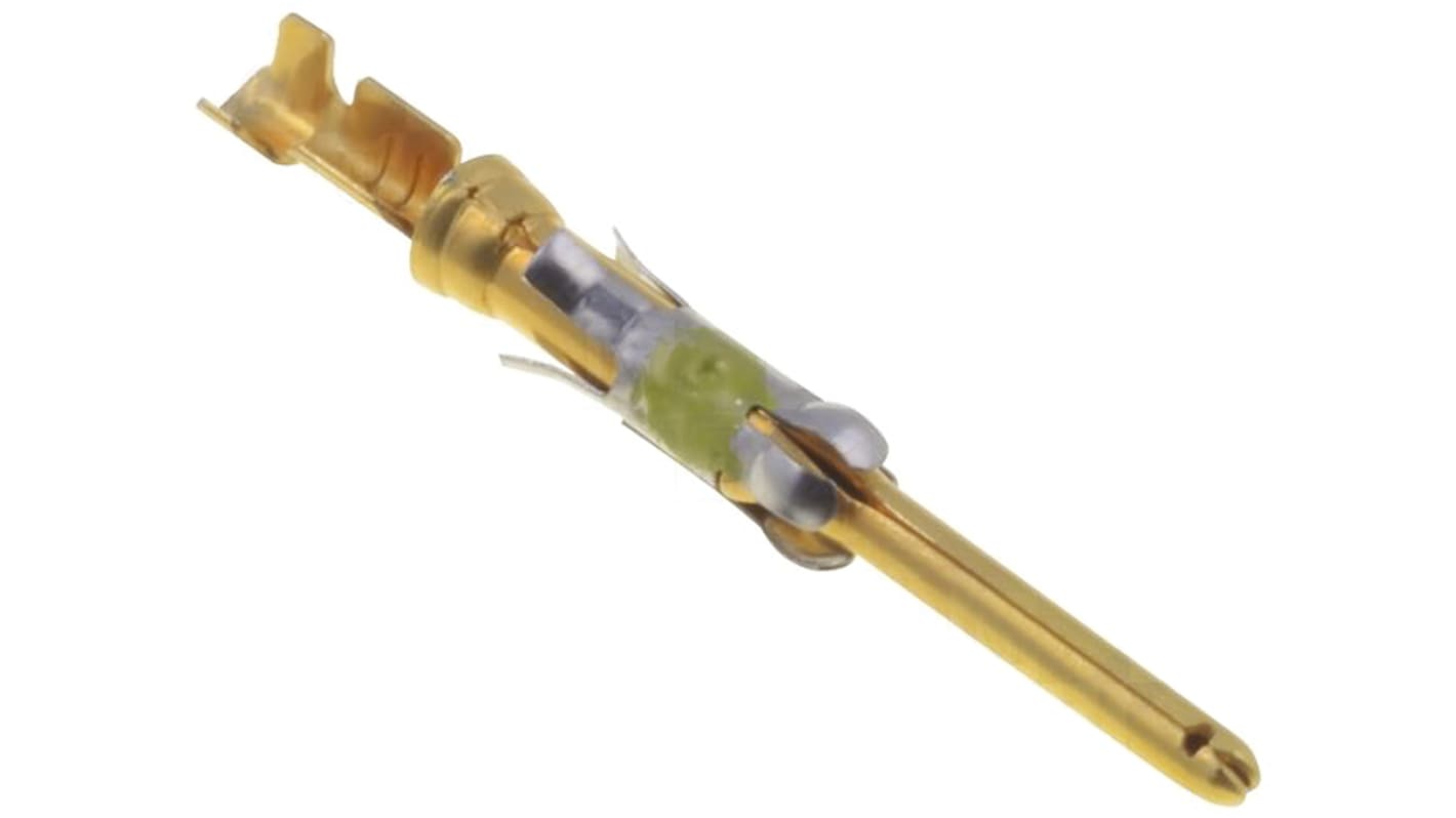 TE Connectivity 圆形连接器插针公插, 16尺寸, 压接接线, 24 → 20 AWG线规, 27.48mm长, 面板安装, Type III+系列