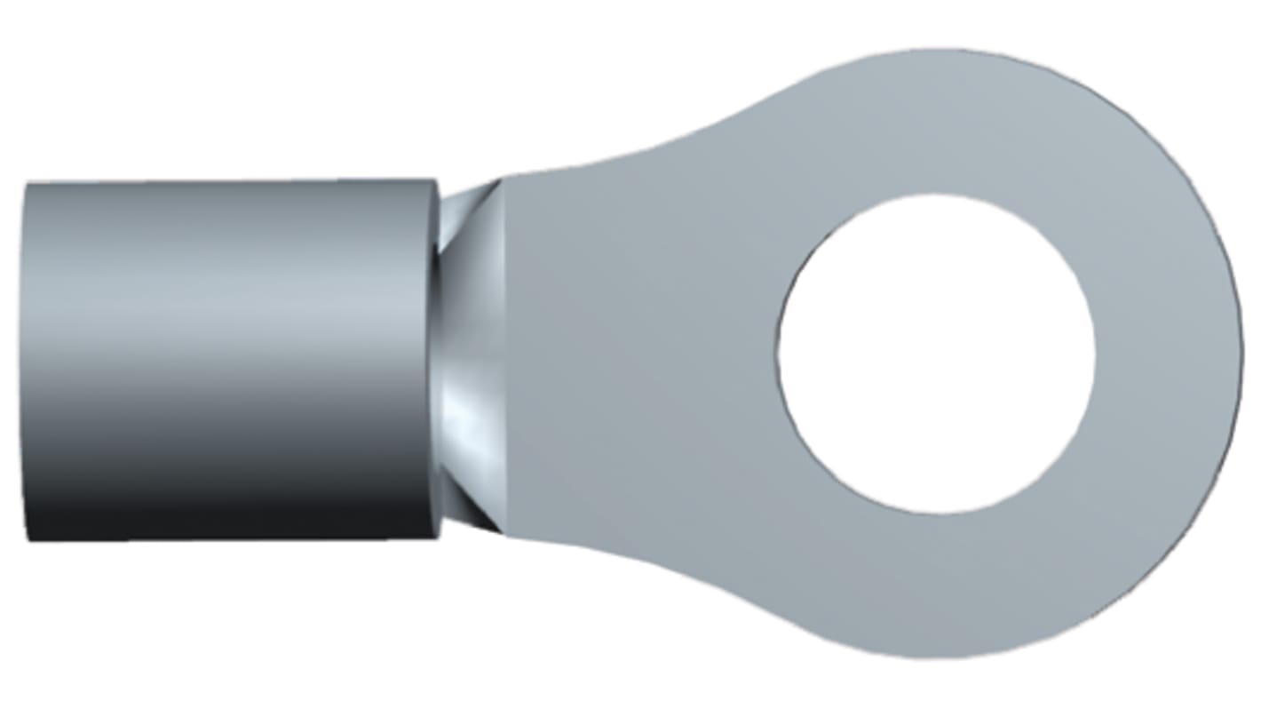 TE Connectivity, SOLISTRAND Uninsulated Ring Terminal, M3.5 (#6) Stud Size, 1mm² to 2.6mm² Wire Size