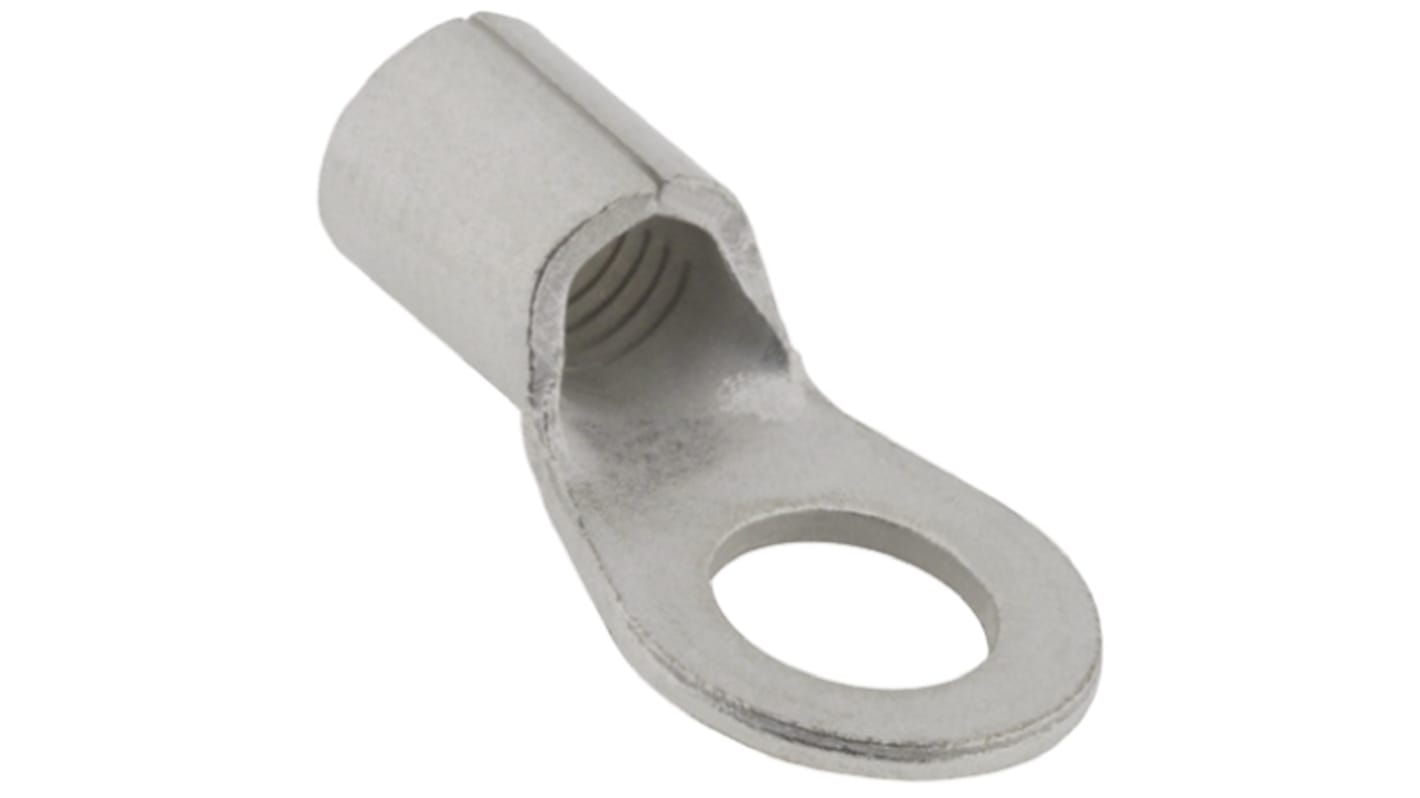 TE Connectivity, SOLISTRAND Uninsulated Ring Terminal, M10 (3/8) Stud Size, 16.8mm² to 26.7mm² Wire Size