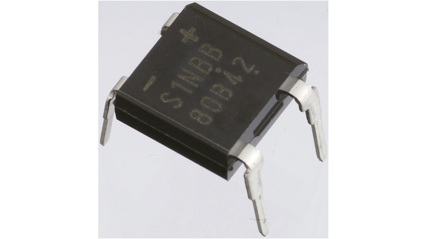 Shindengen 整流用 ブリッジダイオード 単相 1A, 600V, 10.5 x Shindengen 整流用 ブリッジダイオード 単相 1A, 600V, 10.5 x