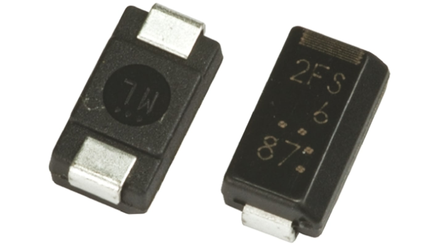 D4F60 | 新電元工業, 整流ダイオード, 1.85A, 600V 表面実装, 2 D4F60 | 新電元工業, 整流ダイオード, 1.85A, 600V 表面実装, 2