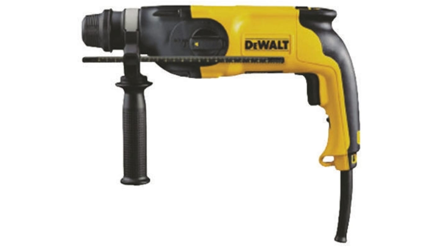 Trapano a percussione Dewalt D25124K, mandrino SDS Plus, velocità 0 → 1150giri/min, 800W, Tipo E - francese
