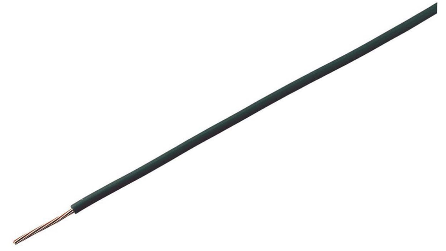 Prysmian 6491X Series Black 2.5 mm² Hook Up Wire, 7/0.67 mm, 100m