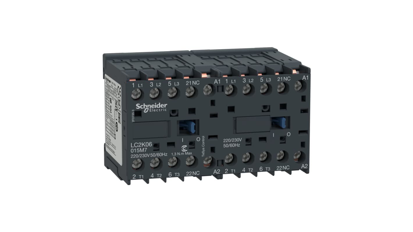 Stycznik odwrotny 48 V ac Schneider Electric styki: 3 4 kW 9 A 3NO Śruba LC2K09015E7