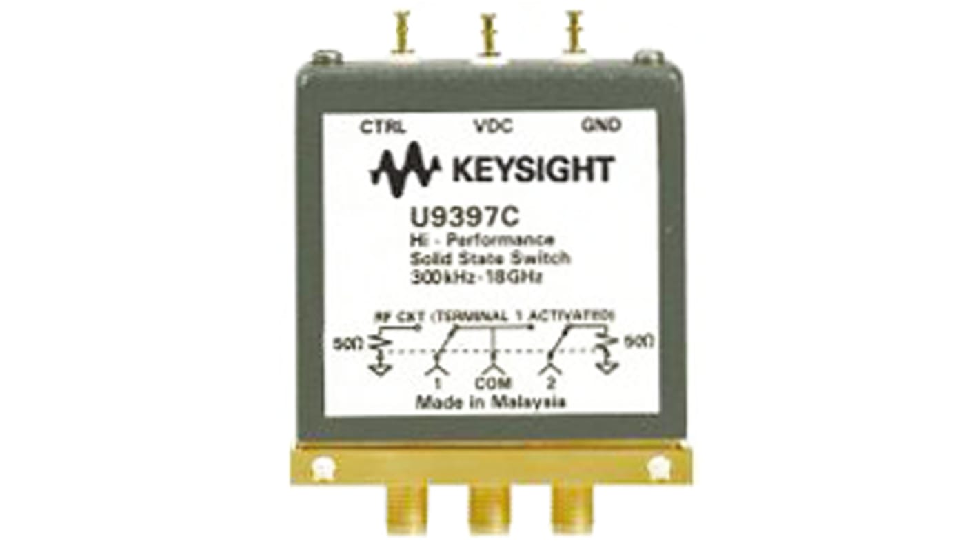 MTA RFスイッチ, 最大周波数:18GHz U9397C | RS MTA RFスイッチ, 最大周波数:18GHz U9397C | RS