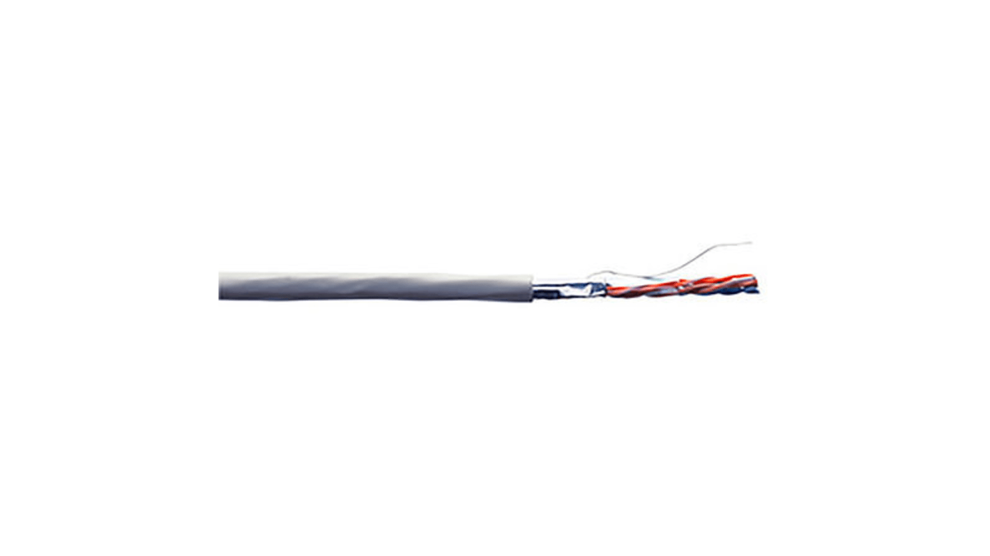 Belden 9504 Series Multipair Industrial Cable, 4 Pairs, 0.2 mm², Screened, 24 AWG, 304m, Screened Shield, Twisted Pair