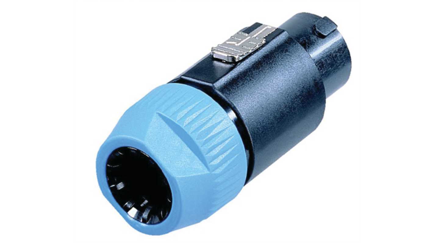 NEUTRIK NL8FC スピーカーコネクター 未使用6個セット Neutrik ラウドスピーカーコネクタ, 8極, メス, ストレート