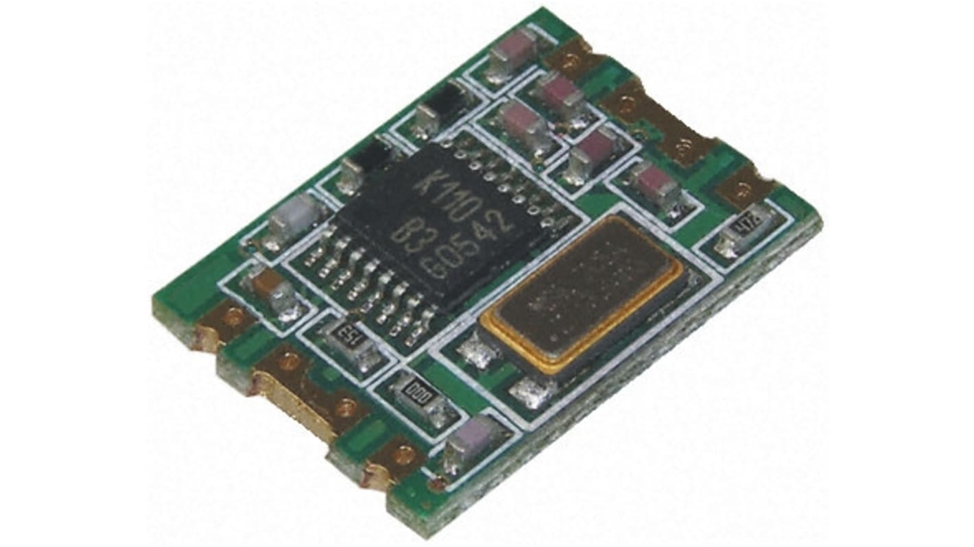 Quasar HF-Modul 433MHz bis 4.8Kbit/s FM moduliert / +10dBm, 2.2 → 3.5V