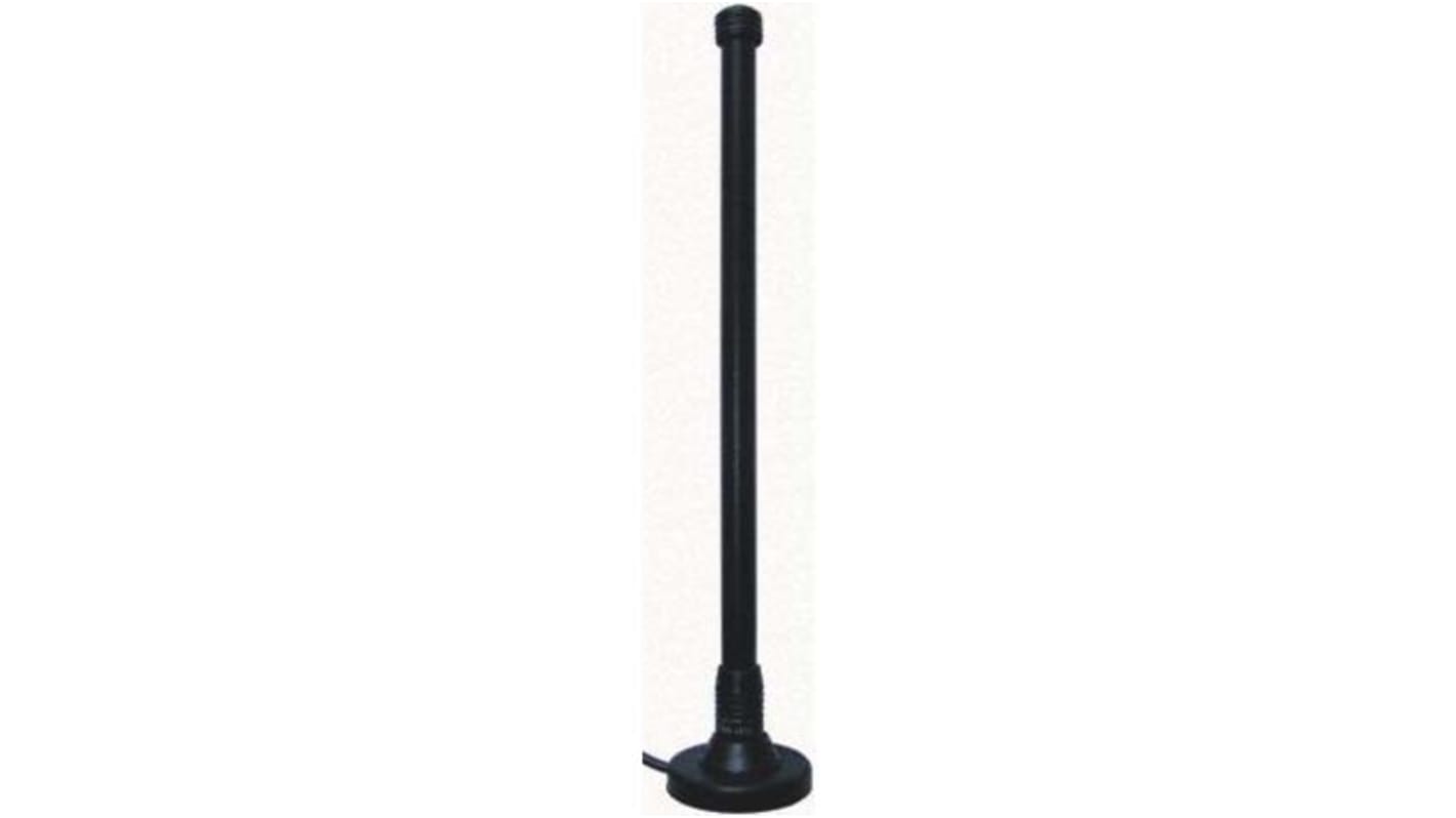 Mobilemark ECOM5-2400-3C-BLK-120 Rod WiFi Antenna with SMA Connector, WiFi