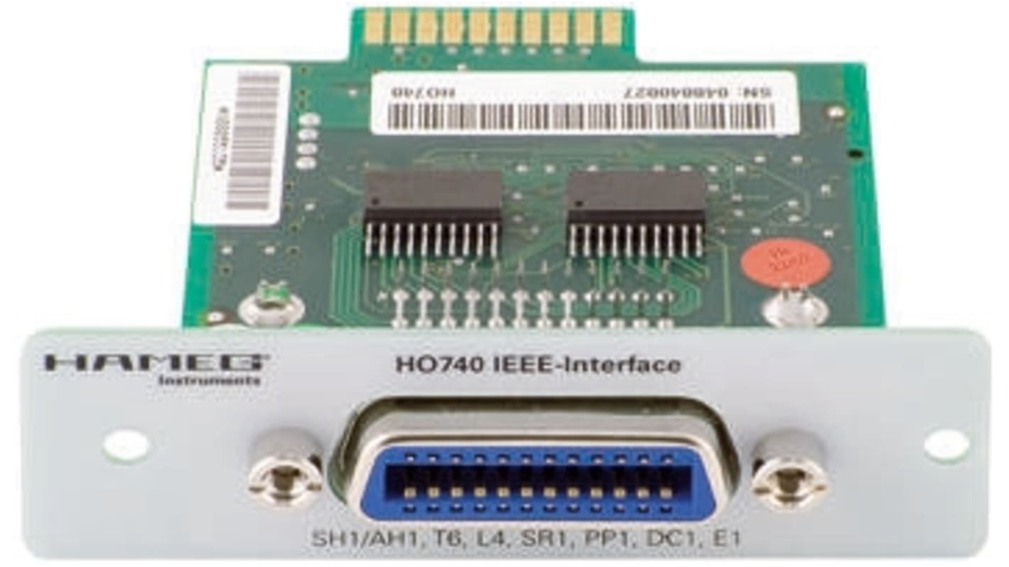 Rohde & Schwarz HO740 IEEE-488 (GPIB) Interface Oscilloscope Module for Use with HM1008 Series, HM1008-2 Series,