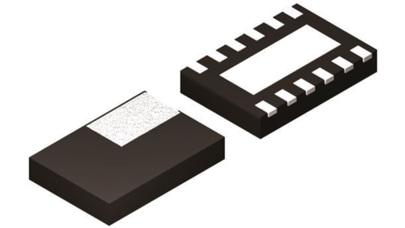 Texas Instruments 12 Bit DAC DAC7551IDRNT, 500ksps USON, 12-Pin, Interface Seriell (SPI/QSPI/Microwire)