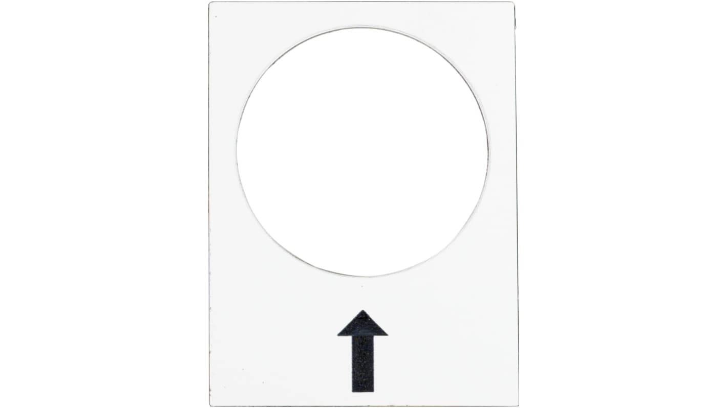 Schneider Electric Legend for Use with XACB Series, XACM Series, Right/Slow