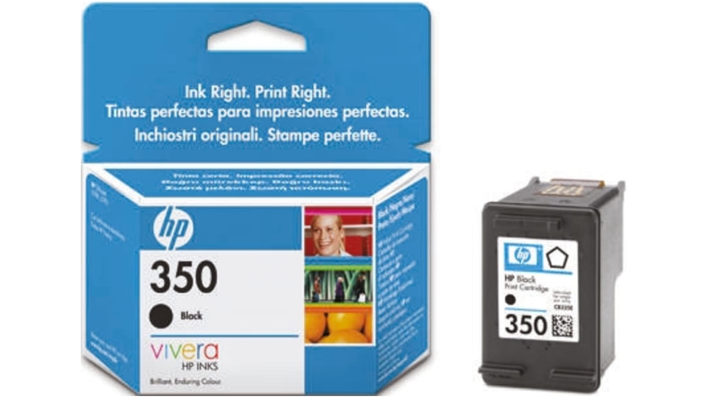 Hewlett Packard 350 Black Ink Cartridge