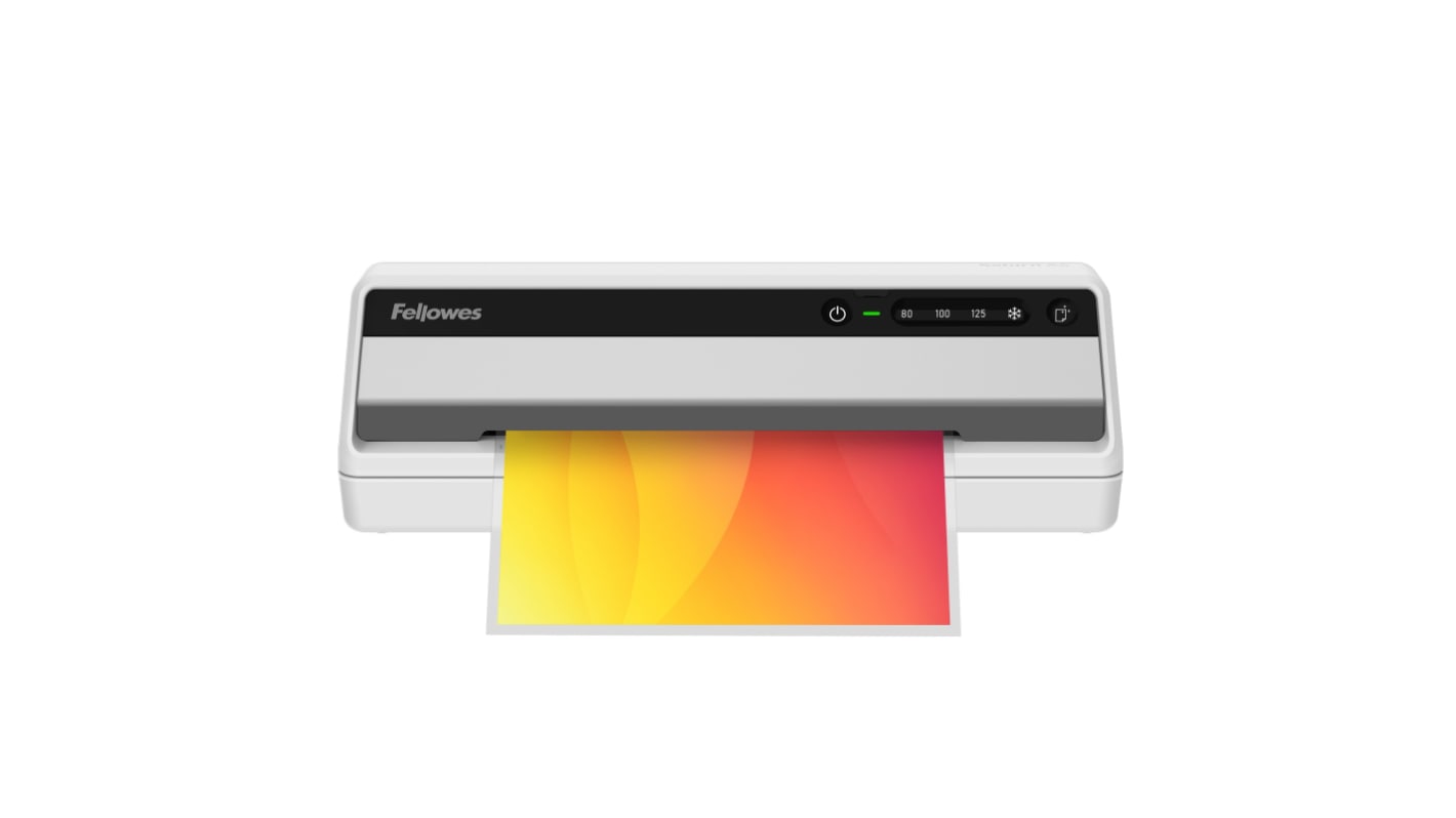 Fellowes Saturn A4 Laminiergerät A4 220mm 125mm Heiß (x3) & Kalt 50cm/min Schwarz