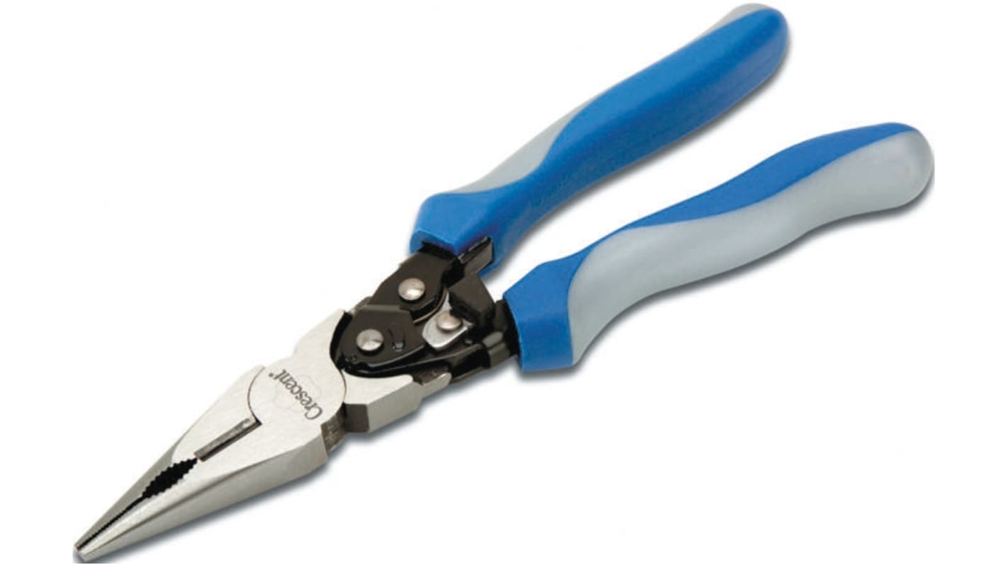 Crescent Pliers, 225 mm Overall, Straight Tip