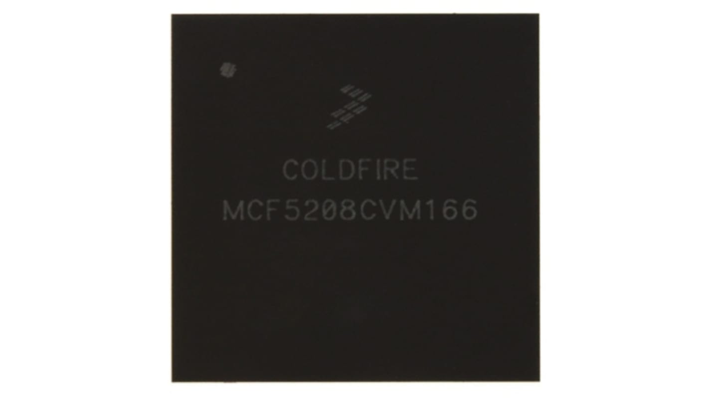 Microprocessore Freescale MCF5208CVM166, ColdFire, 32bit, 166.67MHz, MA BGA 196 Pin