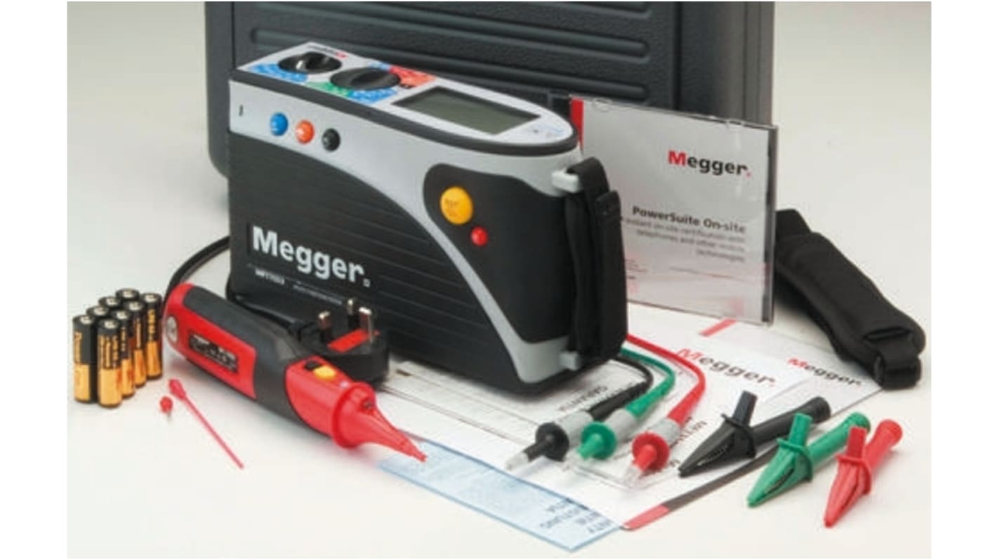 MFT1553 ON SITE Megger MFT1553 Electrical Tester, 250 V, 500 V, 1000