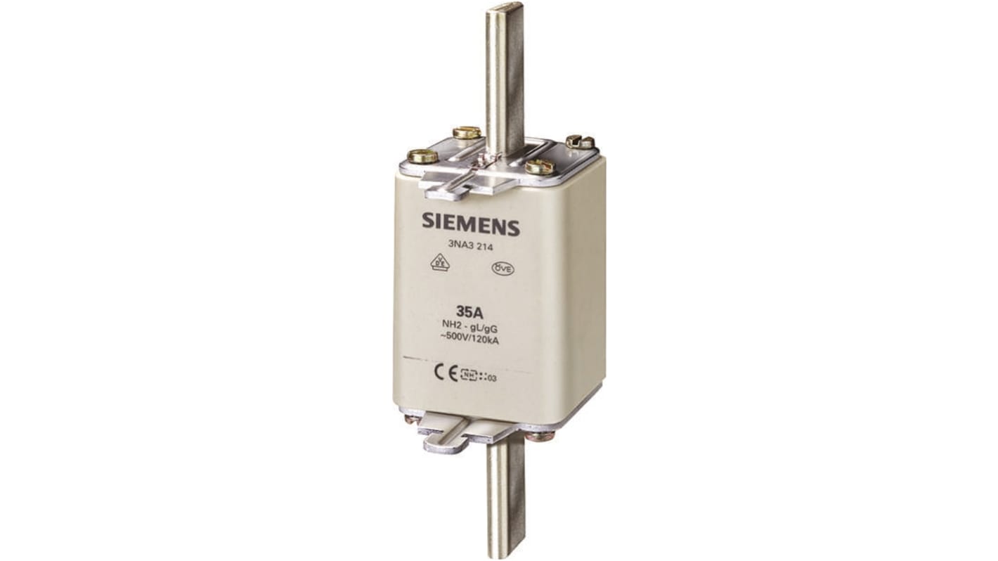 Siemens 125A NH Fuse, NH2, 500V ac