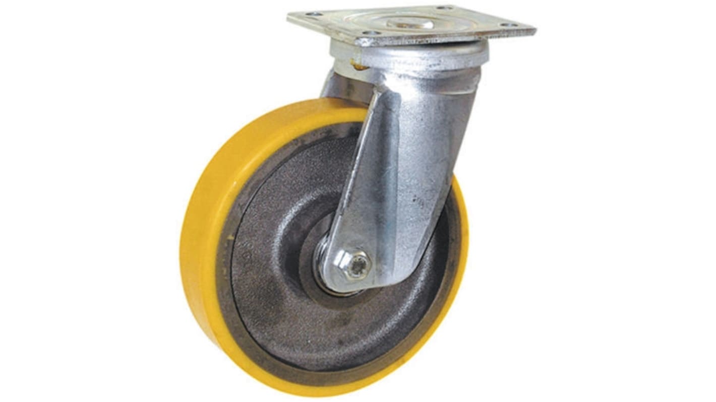 Guitel Hervieu Swivel Castor Wheel, 1200kg Capacity, 250mm Wheel