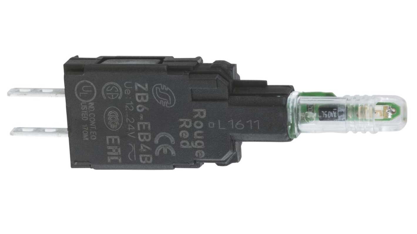 シュナイダーエレクトリック ライトブロック 230/240V ac/dc ファストンターミナル ZB6EM3B