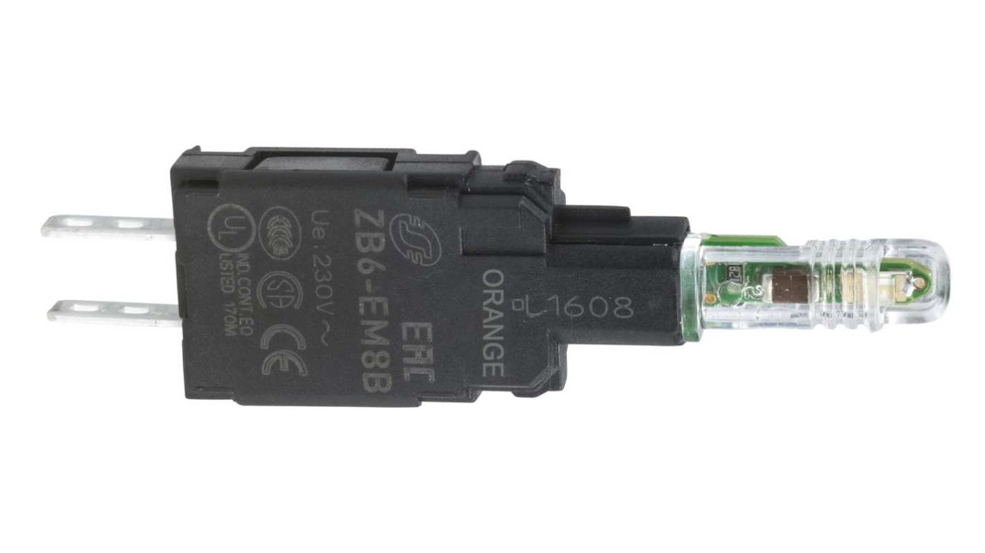 Schneider Electric ライトブロック 230/240V ac/dc ファストンターミナル ZB6EM8B