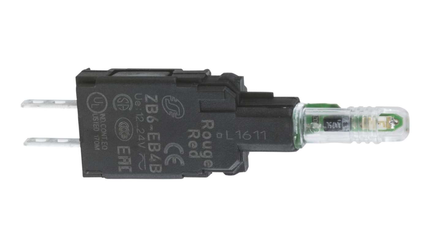 Schneider Electric Harmony XB6 Series Light Block, 230/240V ac/dc, White Light