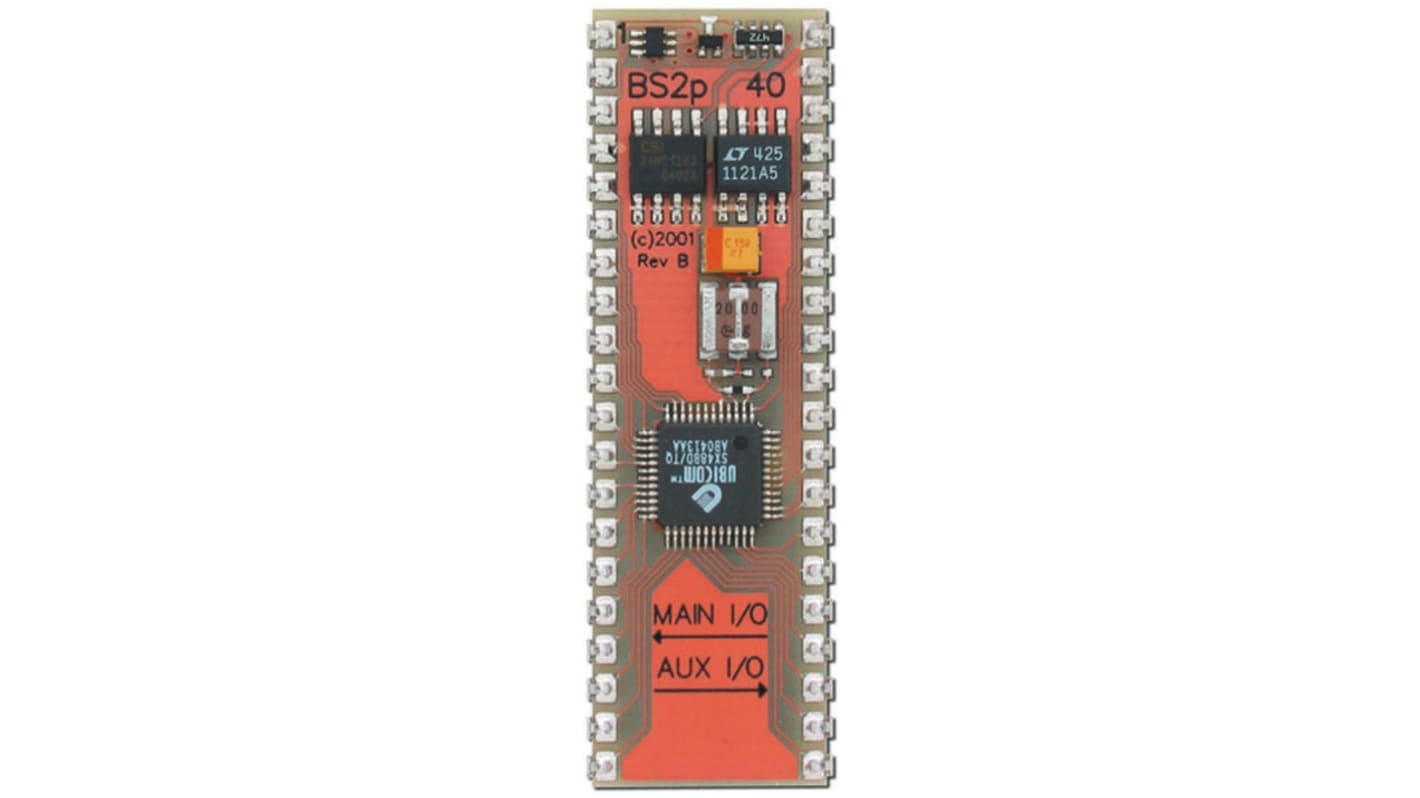 Parallax Inc BASIC Stamp 2 マイコン, SX48AC, 20MHz, 16 kB, EEPROM, 40-Pin PDIP