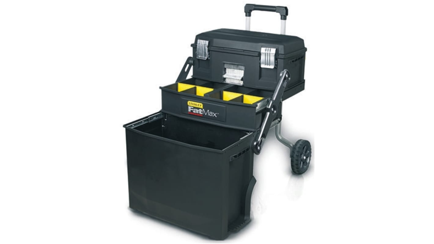 Stanley Stanley Fatmax Plastic Tool Box 2 Wheels, 549 x 413 x 549mm