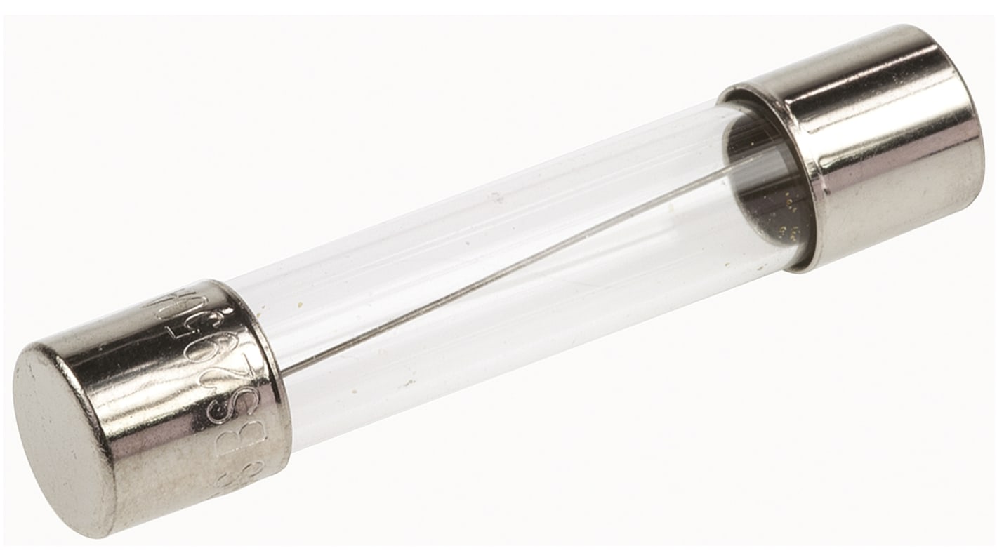 TDC10-10A | Eaton 10A F Glass Cartridge Fuse, 6.3 x 32mm | RS