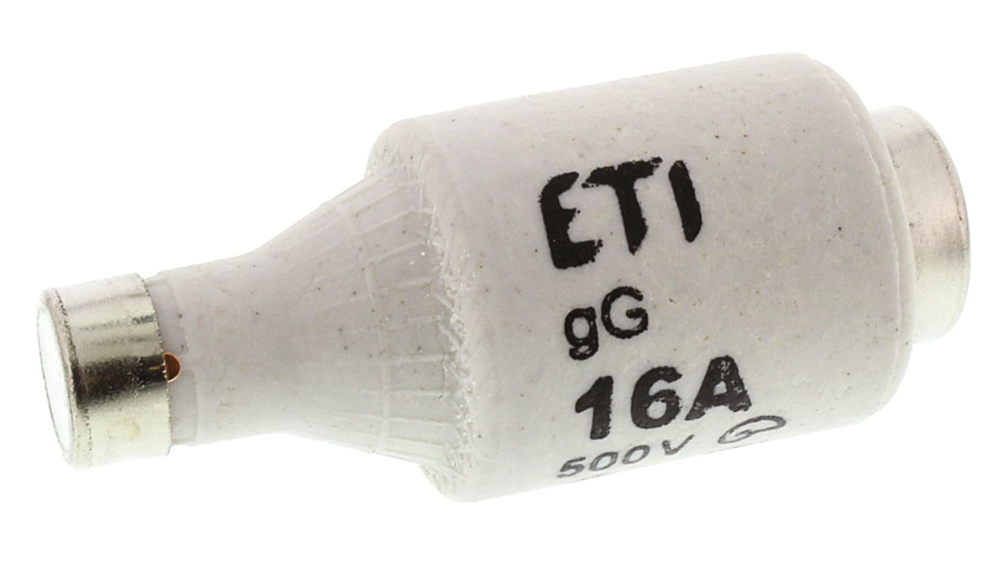 ETI 16A DII Diazed Fuse, E27 Thread Size, gG - gL, 500V ac