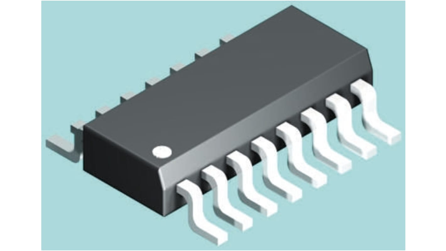 Transistor Darlington, NPN, 500 mA, 50 V, SOIC, CMS, 16 broches