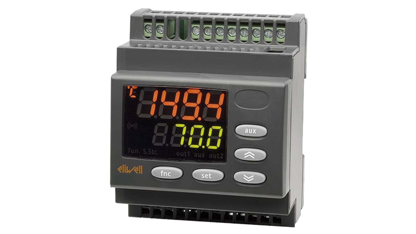 Rs-Online Regolatore di temperatura On/Off Eliwell DR 4000 90 → 240 V c.a. 70 x 85mm