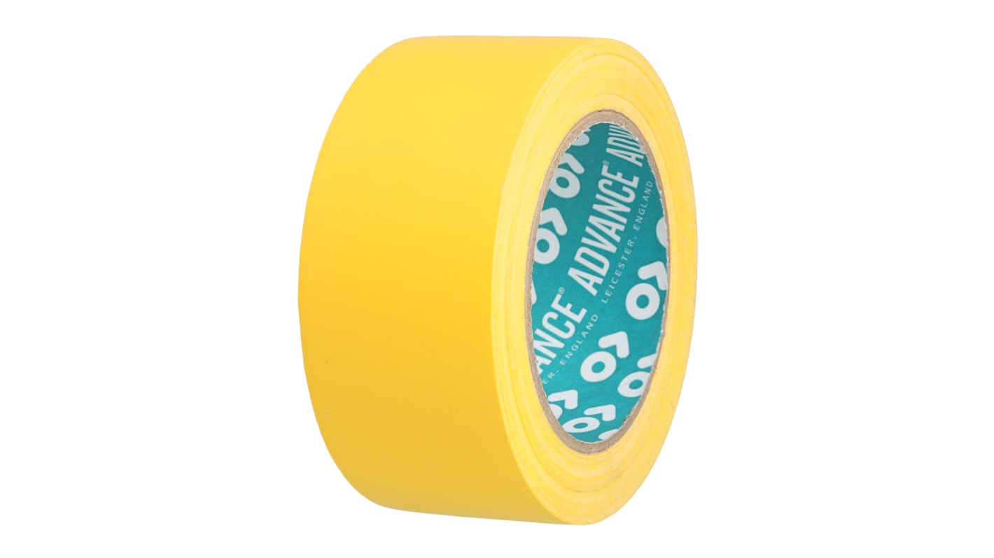 Nastro di indicazione di corsia Giallo Advance Tapes AT8, in PVC, 50mm x 33m