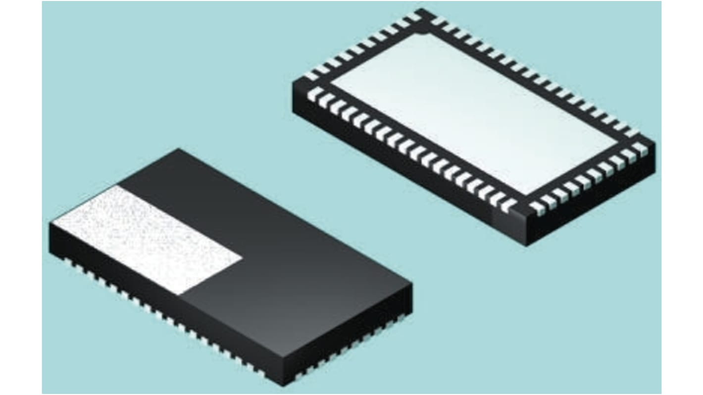 Microchip LAN8820I-ABZJ, Ethernet Transceiver, 10Mbps, 2.25 to 2.75 V, 56-Pin QFN