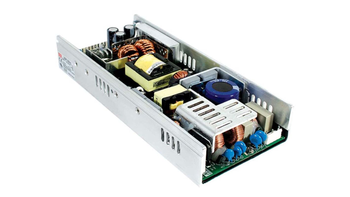 Mean Well Embedded Switch Mode Power Supply SMPS, USP-350-24, 24V dc, 14.6A, 300W, 1 Output, 127 → 370 V dc, 90