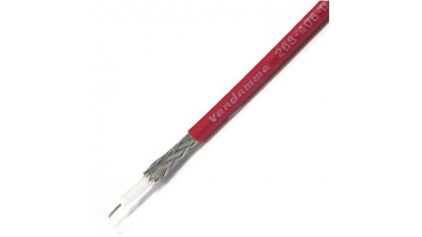 Van Damme Mini Standard 75 Series, 100m, RG179 Coaxial, Unterminated75 Ω