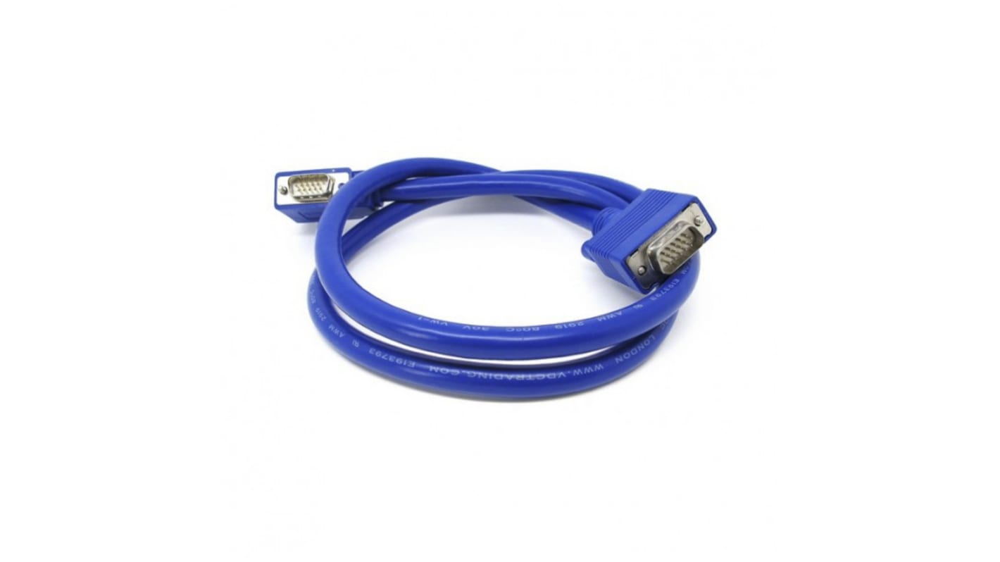 Van Damme Male VGA to Male VGA  Cable, 1m