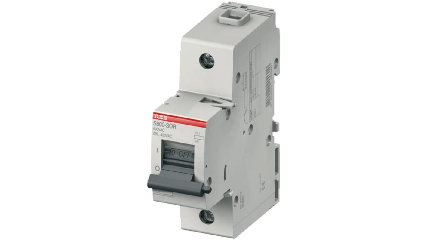 ABB S800 S800-SOR Überspannungsableiter Spannungsauslöser, für Serie S800PV, S800S, S800N, S800C, S800B, S800HV, Serie