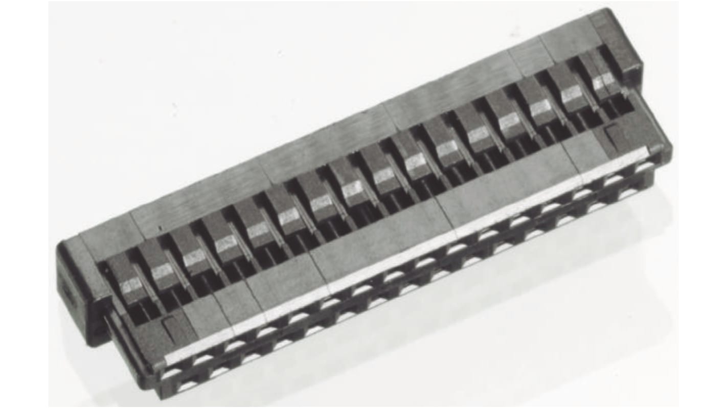 JAE, FI 1.25mm Pitch 31 Way 2 Row Straight Cable Mount LVDS Connector, Plug Housing, Crimp Termination