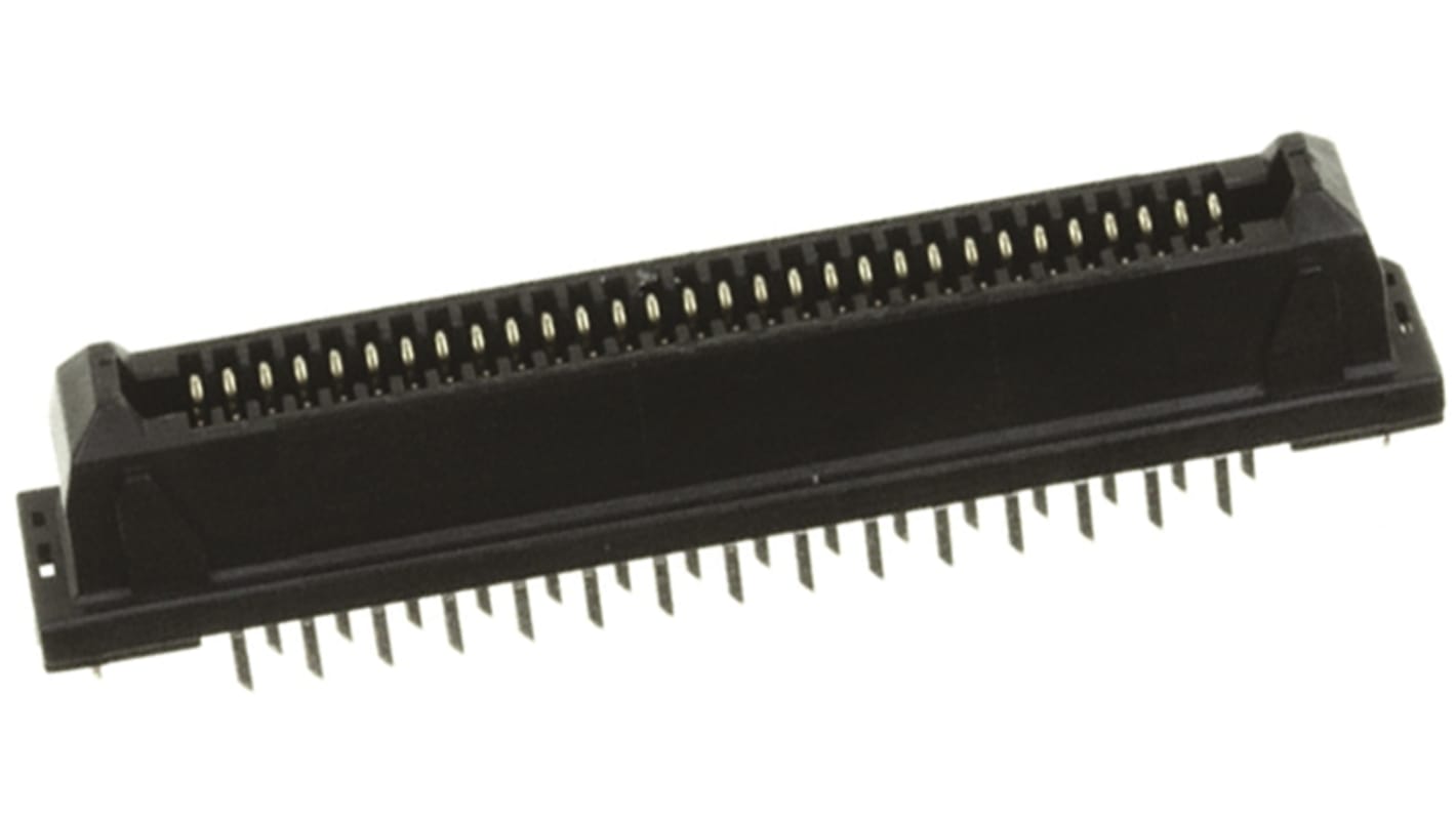 Gniazdo PCB 60 -pinowe 2 -rzędowe raster: 1.27mm typu płytka – płytka Proste Przewlekany
