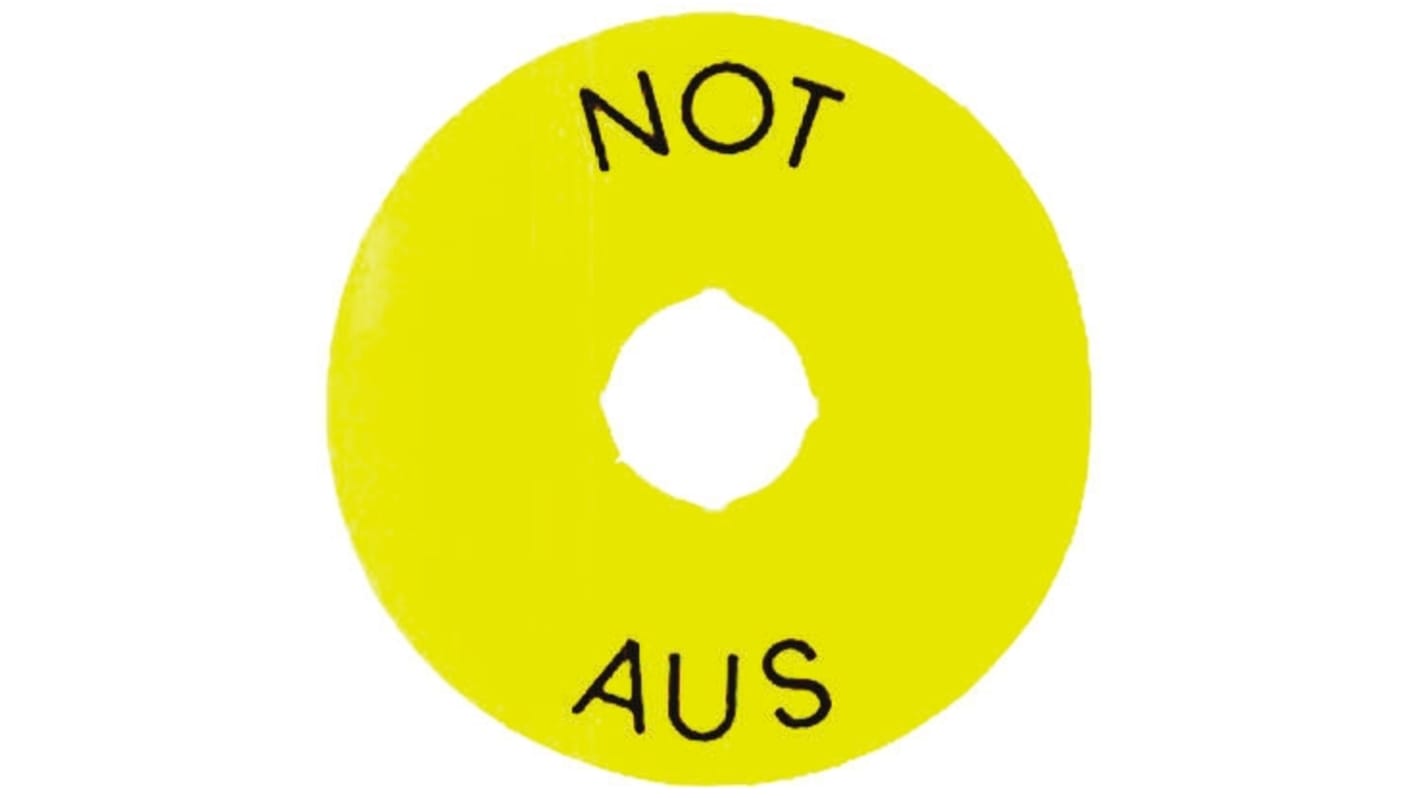 ABB Label, Not - Aus