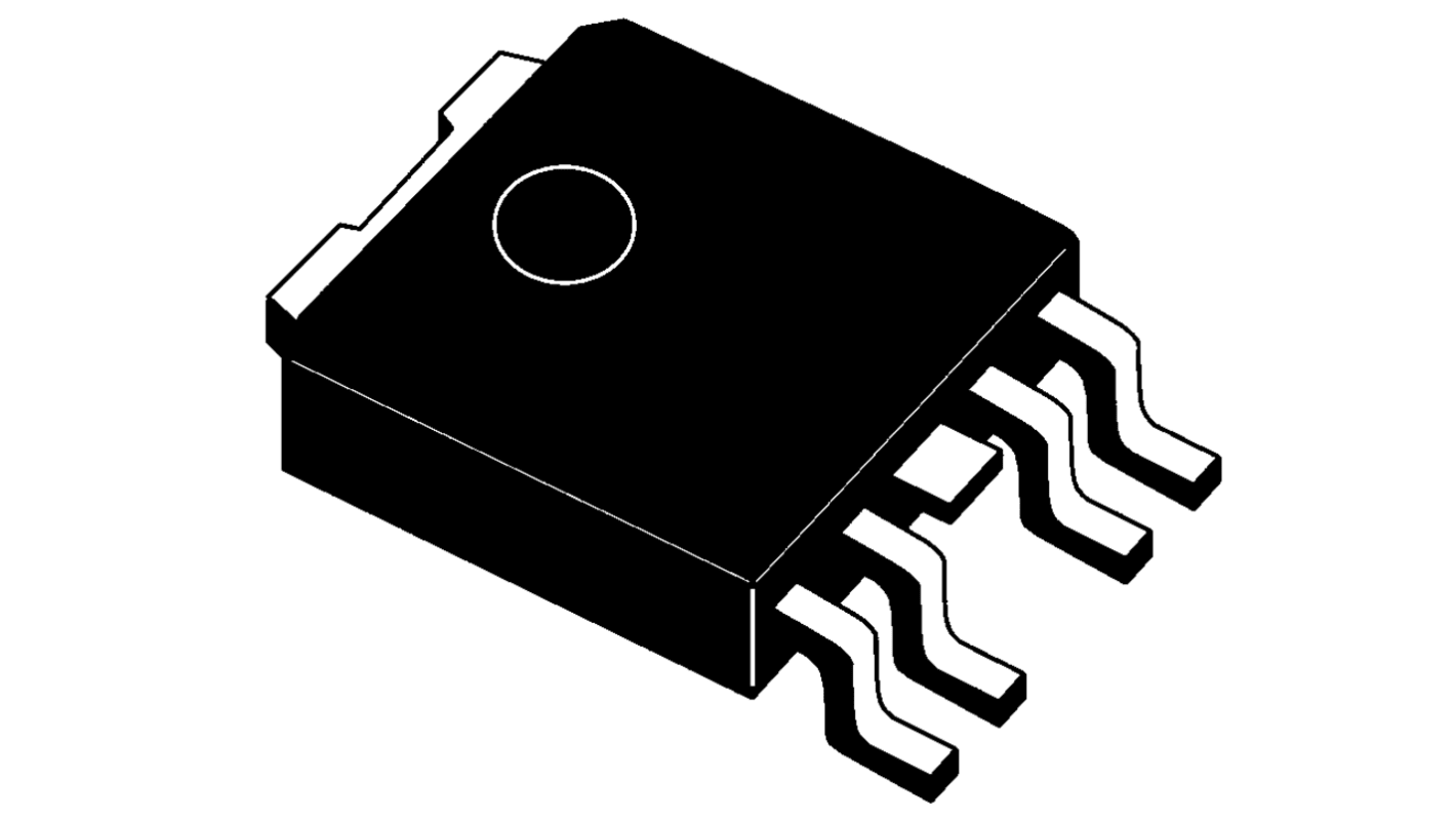 STMicroelectronics LF90CPT-TR, 1 Low Dropout Voltage, Voltage Regulator 500mA, 9 V 5-Pin, PPAK