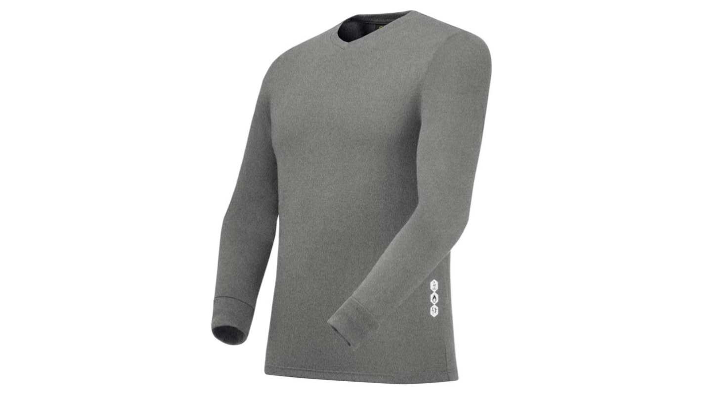 Tシャツ Cepovett Safety グレー コットン, モダクリル S