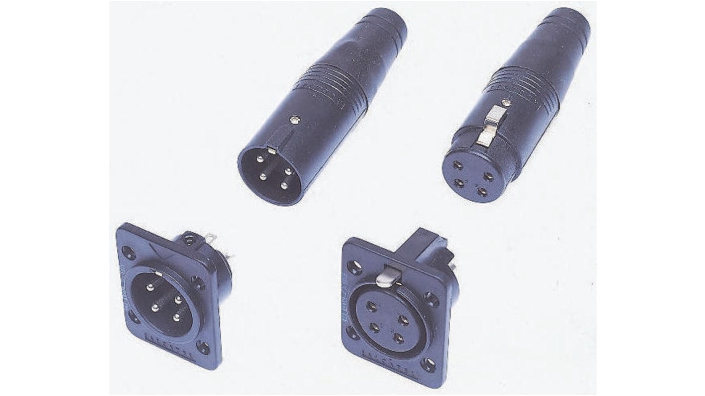 Amphenol Industrial AP811 Cable Mount Loudspeaker Connector Socket, 8 Way, 15A