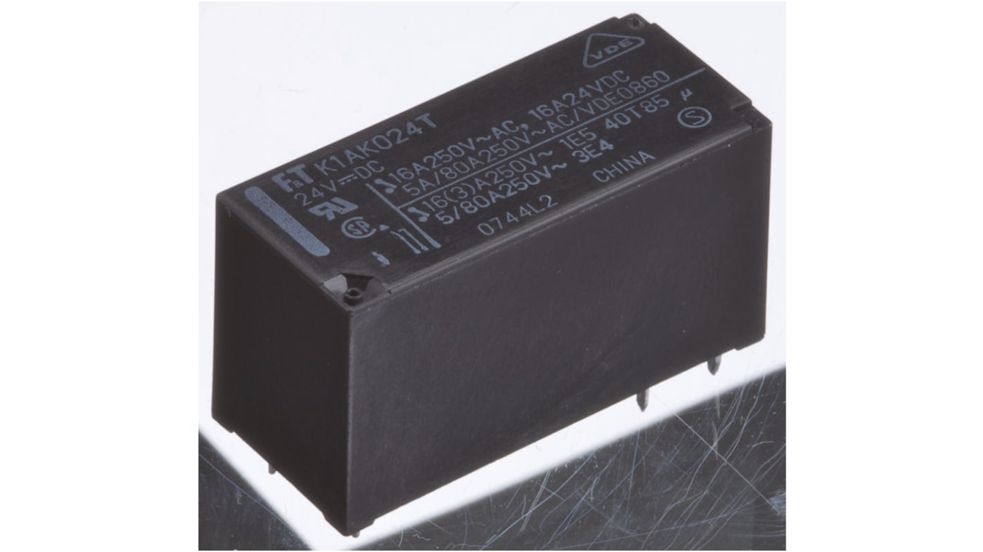 FTR-K1AK012T | Fujitsu パワーリレー, 12V dc, SPST, 20A, 基板 FTR-K1AK012T | Fujitsu パワーリレー, 12V dc, SPST, 20A, 基板