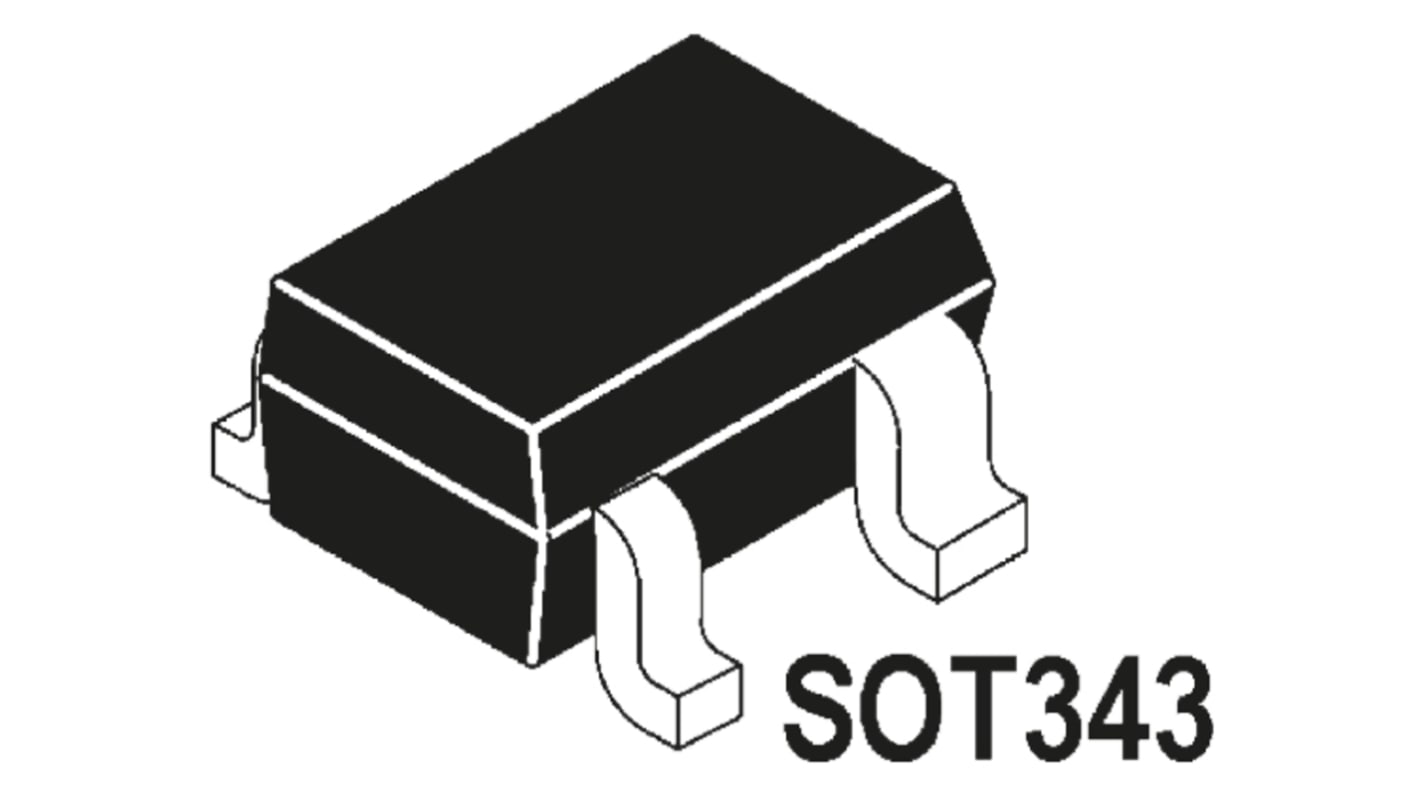 NXP N-Kanal, MOSFET Tetrode, 30 mA 10 V, 4 ben, CMPAK BF1201WR,115